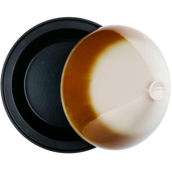 Traditionelle Tagine (Tajine) mit Deckel aus Keramik, 2,5 l, Ø 30 cm: Für schonendes Schmoren & aromatische Gerichte, marokkanische Küche