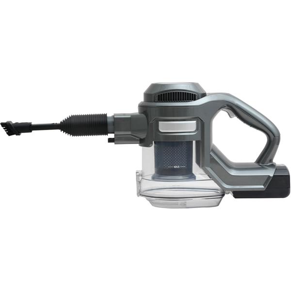 2-in1 Zyklon Akku-Staubsauger, starke 120W, anthrazit - Kabelloser Hand- & Bodenstaubsauger, leistungsstark, beutellos & leicht