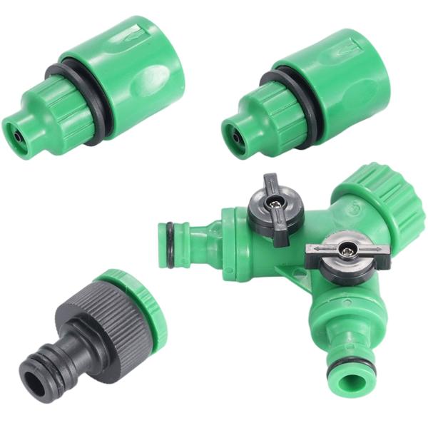 2er-Set 136-tlg Sprinkler Bewässerungs-Set 2x 40m: Zuschneidbar, effizient & wassersparend – Automatische Pflanzenbewasserung fur Garten & Beet