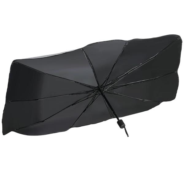 Wärmeisolierender Sonnenschutz Windschutzscheibe 145x79cm: UV50+ Schutz – Hält Auto kühl, schützt Innenraum & Armaturen effektiv