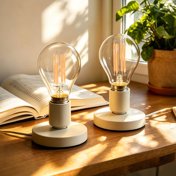6er-Set LED Filament Lampe G45 E27 4W 400lm Warmweiss 2500K Vintage Glühbirne Retro Glühlampe Dimmbar Warmes Licht Kugelform Edison Tropfenlampe