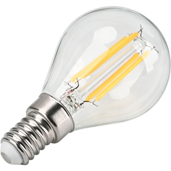 9er-Set LED Filament Lampe G45 E14 4W 400lm Warmweiss 2500K Vintage Glühbirne Retro Glühlampe Dimmbar Warmes Licht Kugelform Edison Tropfenlampe