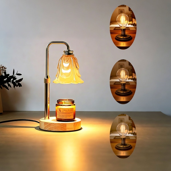 9er-Set LED Filament Lampe G45 E14 4W 400lm Warmweiss 2500K Vintage Glühbirne Retro Glühlampe Dimmbar Warmes Licht Kugelform Edison Tropfenlampe