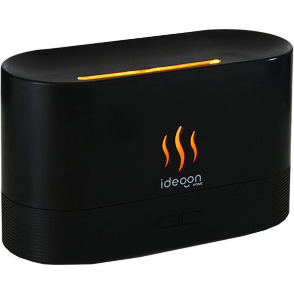 2er-Set Stilvoller Aroma Diffuser mit Flammeneffekt – Ultraleiser Ultraschall Duftbefeuchter, USB, Auto-Stop, 10h Laufzeit für Schlafzimmer & Büro