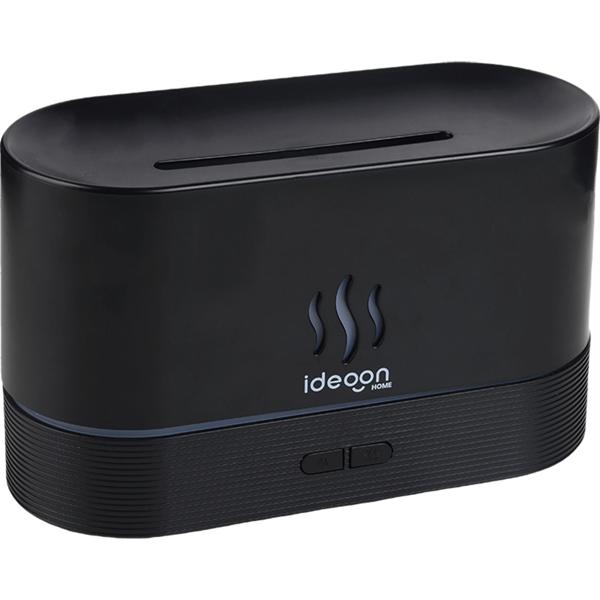 2er-Set Stilvoller Aroma Diffuser mit Flammeneffekt – Ultraleiser Ultraschall Duftbefeuchter, USB, Auto-Stop, 10h Laufzeit für Schlafzimmer & Büro