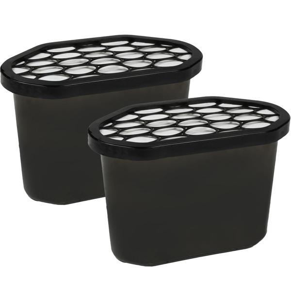 2er-Set Schimmel-Stopper Luftentfeuchter-Box, 500 ml - Trockene Räume, Schutz für Keller, Garage & Wohnwagen, zuverlässig