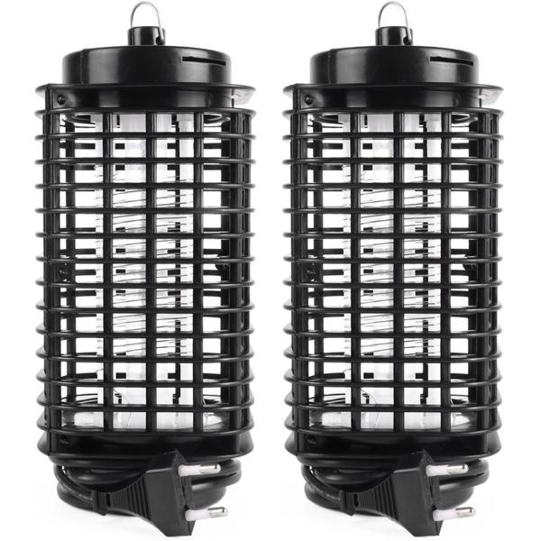 2er-Set Effektiver UV Mücken- & Insektenvernichter 1.2W: Chemiefreier Schutz für Zuhause & Büro, für ruhige, insektenfreie Nächte und entspannte Tage! 