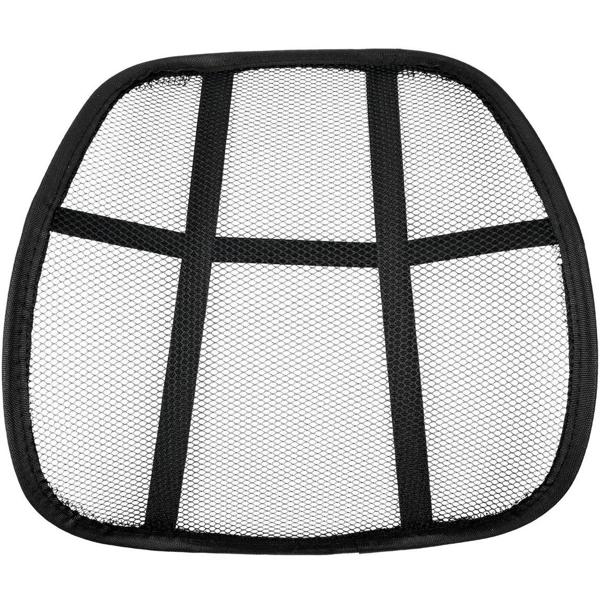 Ergonomische Lendenstütze mit Meshmaterial für bequemes Sitzen am Arbeitsplatz, Homeoffice, Auto, Büro u.v.m.