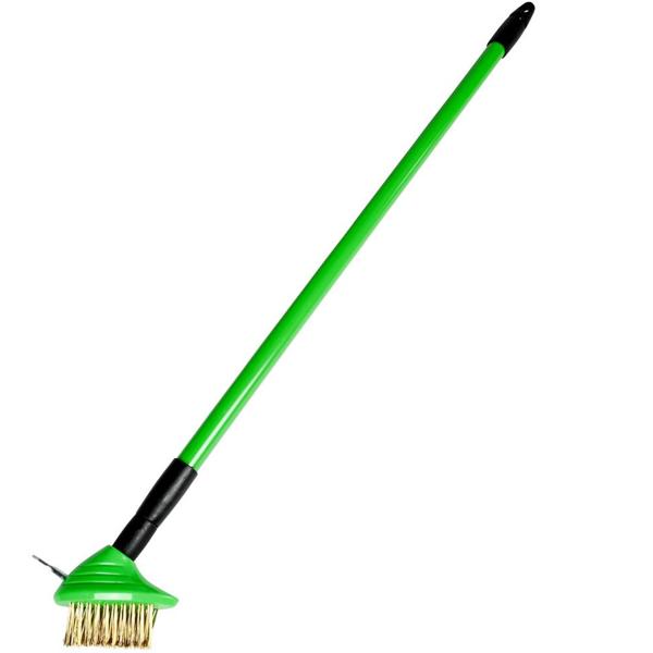 Vielseitiges Unkrautbürsten-Set mit Teleskopstiel, Fugenbürste und Unkrautbürste: für mühelose Unkrautentfernung, robust & langlebig