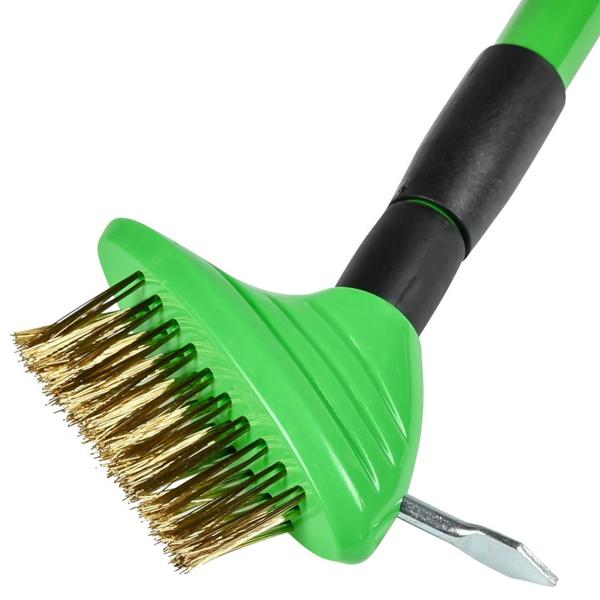 Vielseitiges Unkrautbürsten-Set mit Teleskopstiel, Fugenbürste und Unkrautbürste: für mühelose Unkrautentfernung, robust & langlebig