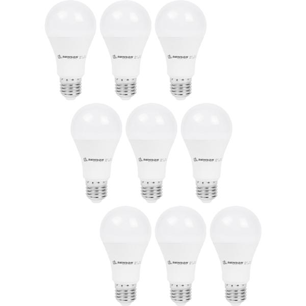 9er-Set LED-Glühbirne A60 E27 – Dimmbar für gemütliche Atmosphäre – 1020 lm 12W 2500K warmweiss – 360° Ausleuchtung 20.000h Lebensdauer