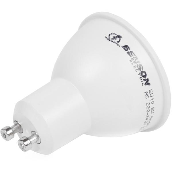 2er-Set LED-Reflektorlampe GU10 - Dimmbar, energieeffizient, warmweisses Licht für gemütliche Atmosphäre - 400lm, 5W, 3000K, 20.000h Lebensdauer