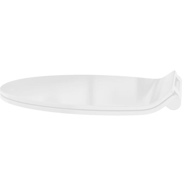 Extraflacher WC-Sitz mit Absenkautomatik Soft Close, weiss, Slim-Design mit Quick-Release-Funktion für eine einfache Reinigung