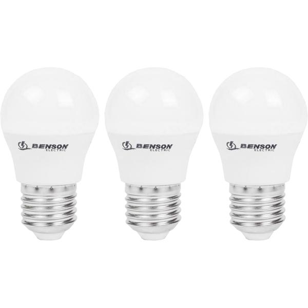 3er-Set LED-Tropfenlampe G45 E27 – Dimmbar & Energieeffizient für gemütliche Atmosphäre – 5W, 400lm, 3000K warmweiss, 25.000h Lebensdauer