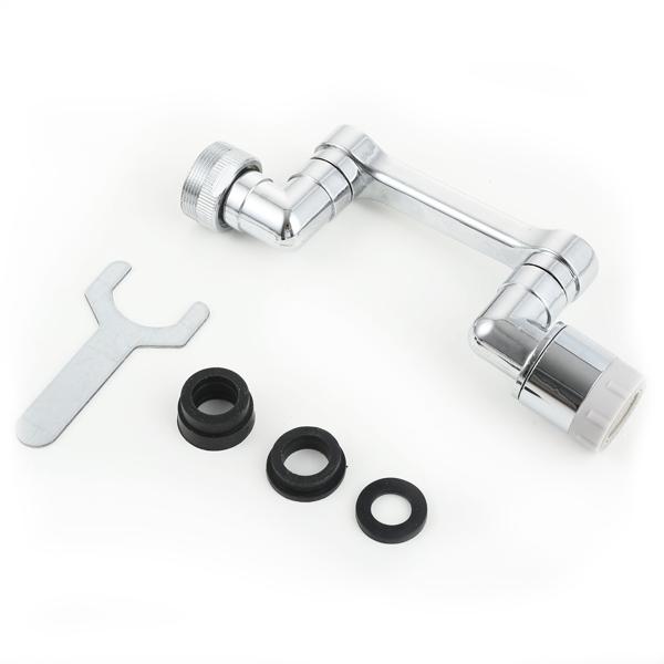 2er-Set 1080° Drehbarer Wasserhahn-Aufsatz: Für Bad & Küche – Ein flexibler Armatur-Sprudler – Spart Wasser & bringt Komfort