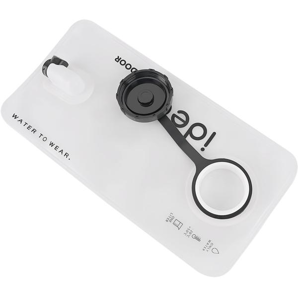 Ultraleichte Umhängetasche mit Trinkblase, 1l - Crossbody Bag mit Trinksystem ideal fürs Wandern, Laufen, Biken, Sport und Outdoor