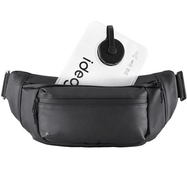 Ultraleichte Umhängetasche mit Trinkblase, 1l - Crossbody Bag mit Trinksystem ideal fürs Wandern, Laufen, Biken, Sport und Outdoor