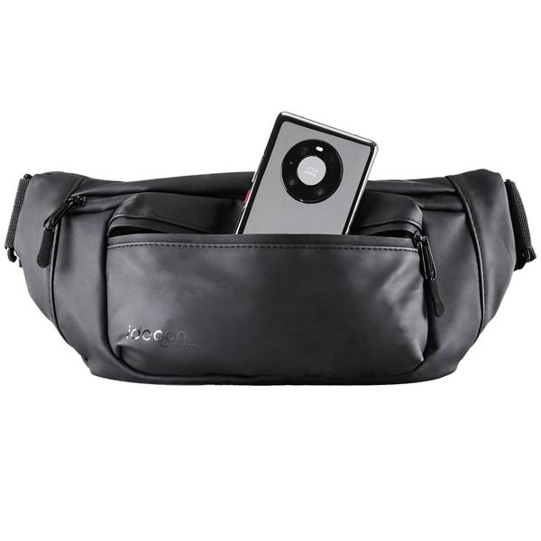 Ultraleichte Umhängetasche mit Trinkblase, 1l - Crossbody Bag mit Trinksystem ideal fürs Wandern, Laufen, Biken, Sport und Outdoor