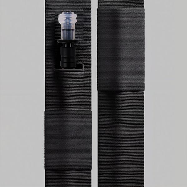 Ultraleichte Umhängetasche mit Trinkblase, 1l - Crossbody Bag mit Trinksystem ideal fürs Wandern, Laufen, Biken, Sport und Outdoor