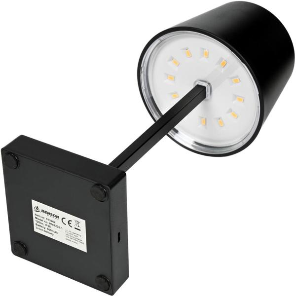 2er-Set Moderne LED Tischleuchte, Touch-Steuerung, schwarz: Dimmbar, energiesparend & stilvolles Design, Perfekt für Büro, Nachttisch & Wohnzimmer