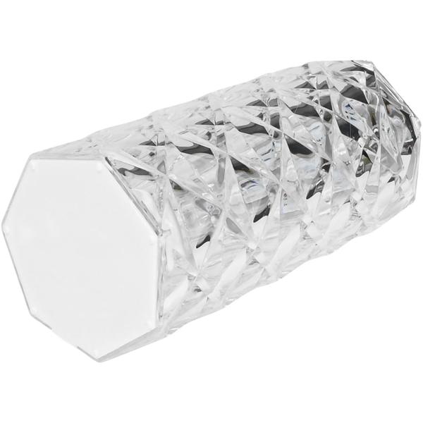 Elegante Kristall-Tischleuchte, Touch-Schalter, 15cm: Design-Lampe mit funkelndem Licht für Wohnzimmer & Ambiente