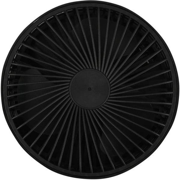 2er-Set Mobiler Akku Tischventilator (Schwarz) klappbar mit Handyhalterung: Kabellos erfrischen & Smartphone im Blick, ideal für Büro, Zuhause