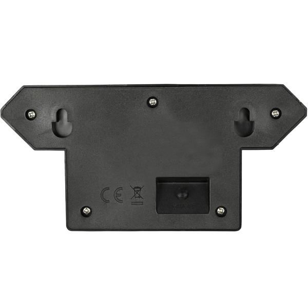 2er-Set Solar Aussen-Wandleuchte Schwarz IP44: Mit PIR-Sensor – Ihr kabelloses LED-Licht für Garten & Eingangsbereich clever & sicher