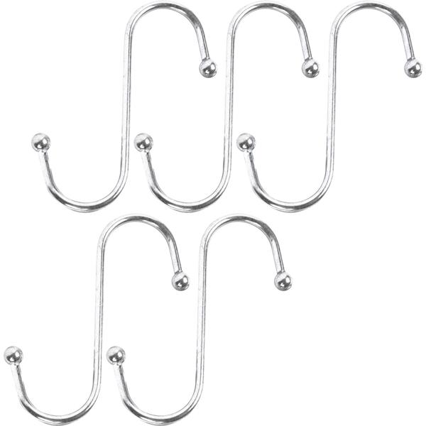 Robustes Hängehaken-Set, 10-tlg, 10 cm: Ordnung & Aufbewahrung, vielseitig, stark & einfach, S-Haken für Küche, Bad, Garage & mehr