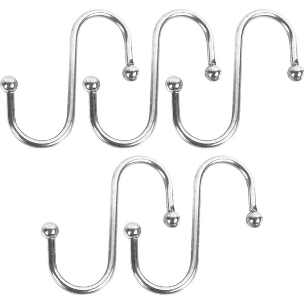 Robustes S-Haken-Set, 5-tlg, 7,5 cm: Ordnung & Aufbewahrung, vielseitig, stark & einfach, Hängehaken für Küche, Bad, Garage & mehr 