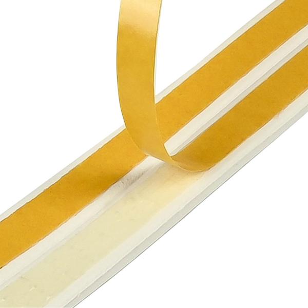 D-Profil Zugluft Dichtungsstreifen Weiss 4er Set (3m x 9x4mm): Selbstklebend, langlebig & energiesparend – Perfekt gegen Kälte, Lärm & Staub!