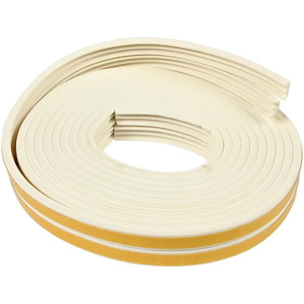 E-Profil Zugluft Dichtungsstreifen Weiss 2er-Set (3m x 9x4mm): Selbstklebend, langlebig & energiesparend – Perfekt gegen Kälte, Lärm & Staub!