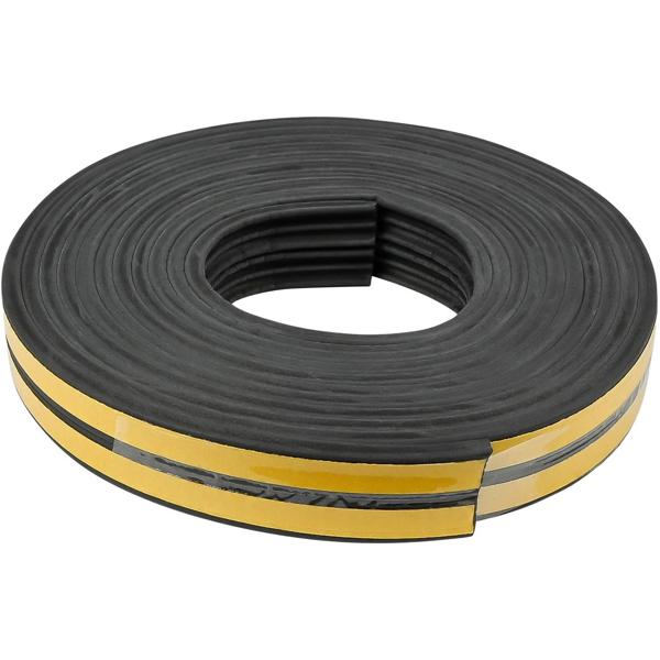E-Profil Zugluft Dichtungsstreifen Schwarz 2er-Set (3m x 9x4mm): Selbstklebend, langlebig & energiesparend – Perfekt gegen Kälte, Lärm & Staub!
