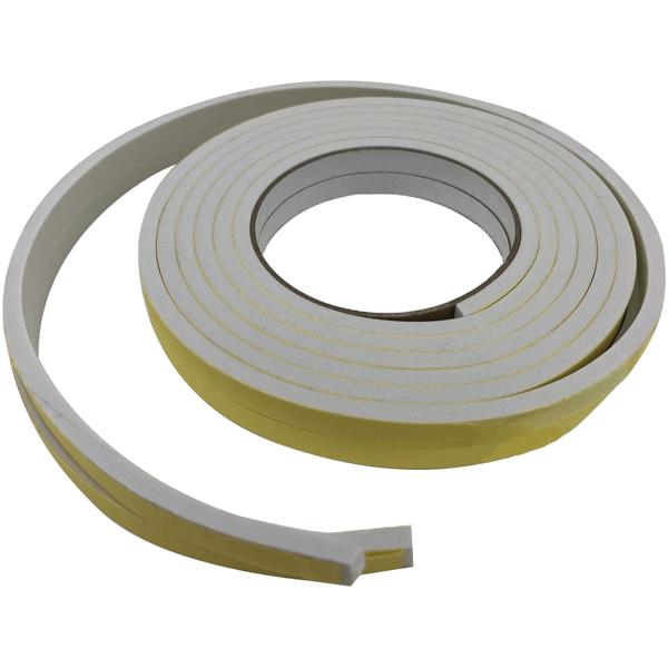 Selbstklebendes Dichtungsband 4er Set (je 2,75m Weiss): Flexibel & einfach anzubringen, ideal zum Abdichten von Fenstern, Türen & Fugen, ein zuverlässiger Schutz vor Zugluft