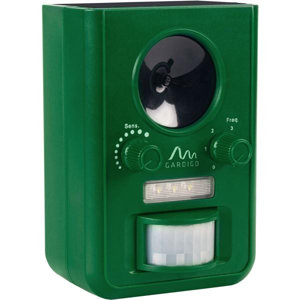 2er-Set Universal Solar Tiervertreiber mit Ultraschall und Blitzlicht, Reichweite 10m, effektiv, tierfreundlich & umweltfreundlich