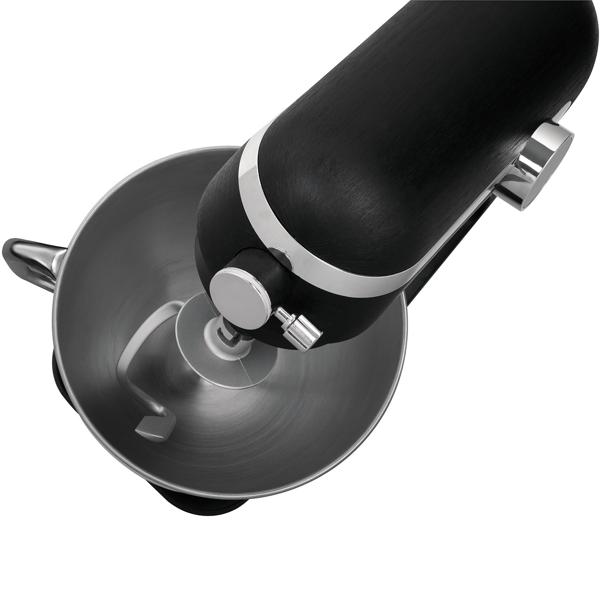 Premium Küchenmaschine mit LED-Display, edles mattschwarz, 7 l Edelstahl-Schüssel, 1800 W - Hochwertig, modern & leistungsstark, für Backen, Kochen & mehr