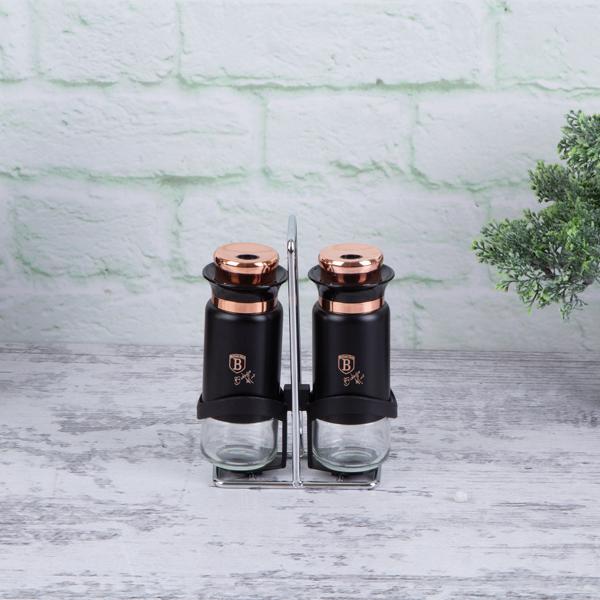 Elegantes Salz- und Pfefferstreuer Set (je 120ml): Stilvolle Würzspender für Küche & Tisch, Hochwertig, leicht nachfüllbar & für den täglichen Gebrauch oder besondere Anlässe