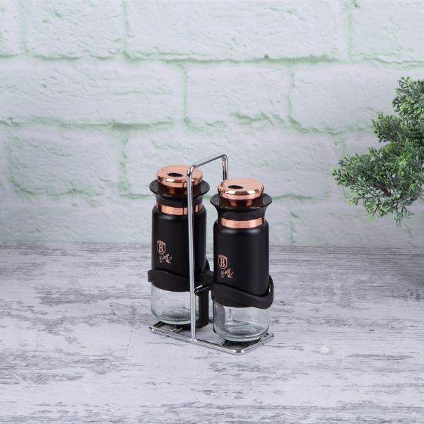 Elegantes Salz- und Pfefferstreuer Set (je 120ml): Stilvolle Würzspender für Küche & Tisch, Hochwertig, leicht nachfüllbar & für den täglichen Gebrauch oder besondere Anlässe