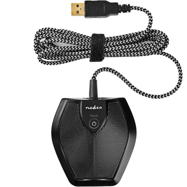 Professioneller Konferenzlautsprecher mit USB-Anschluss & Geräuschunterdrückung, 360° Mikrofon, kristallklare Audioqualität für Meetings, Plug-and-Play