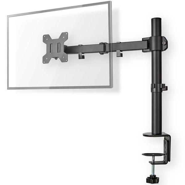 Vollbewegliche Monitorhalterung für den Schreibtisch: Mehr Platz & Komfort, neigbar, drehbar & höhenverstellbar