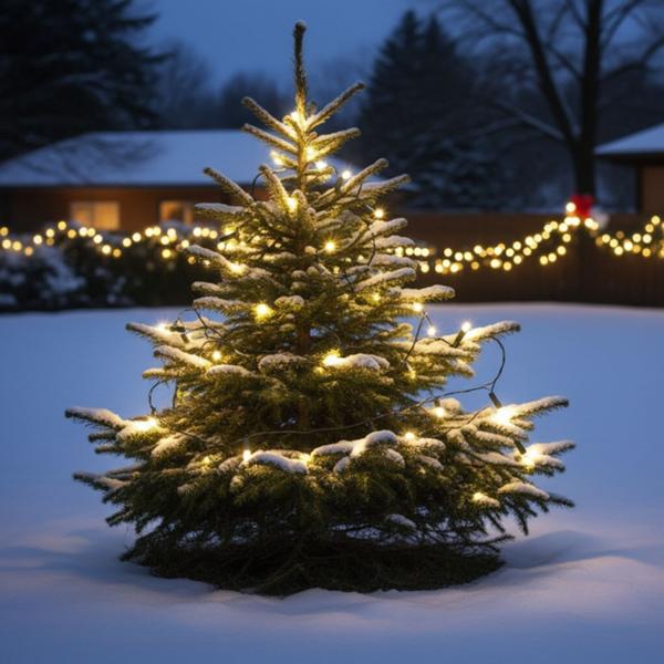 Stimmungsvolle LED Lichterkette 40 LEDs warmweiss 3m – IP44 – Perfekt für Terrasse, Balkon, Garten & Weihnachten