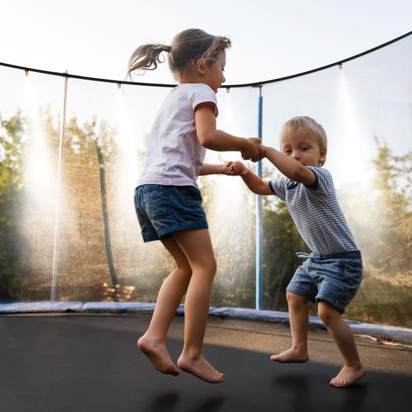 2er-Set Wasser-Zerstäuber-Set mit 10-Meter-Schlauch und 10 Metalldüsen, Klicksystem: Ein Terrassen-Kühler für sofortige Erfrischung & einfache Gartenbewässerung