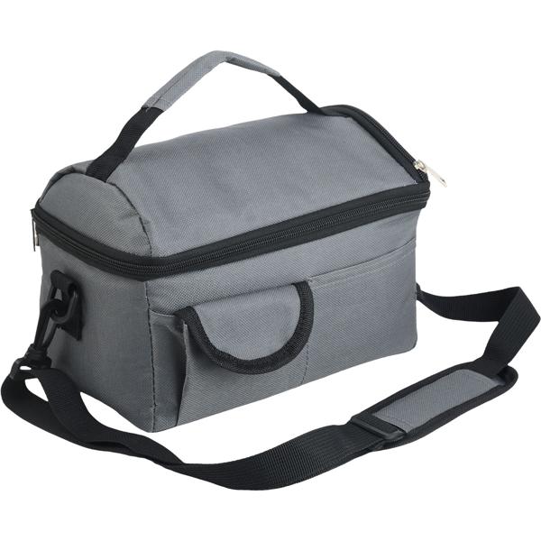 2er-Set Mini-Kühltasche, faltbar, 6l: Hält Snacks & Getränke frisch – Ideal für Picknick & Büro – Kompakt, leicht & auslaufsicher