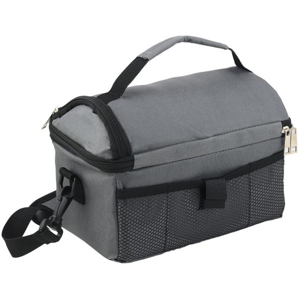 2er-Set Mini-Kühltasche, faltbar, 6l: Hält Snacks & Getränke frisch – Ideal für Picknick & Büro – Kompakt, leicht & auslaufsicher