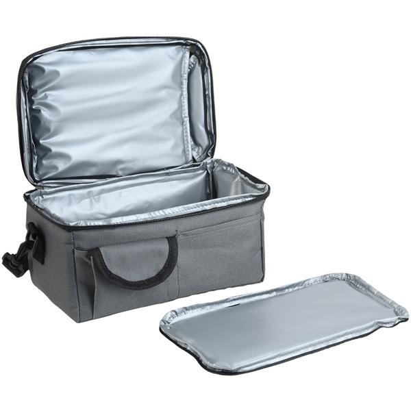 2er-Set Mini-Kühltasche, faltbar, 6l: Hält Snacks & Getränke frisch – Ideal für Picknick & Büro – Kompakt, leicht & auslaufsicher