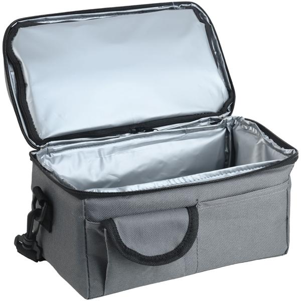 2er-Set Mini-Kühltasche, faltbar, 6l: Hält Snacks & Getränke frisch – Ideal für Picknick & Büro – Kompakt, leicht & auslaufsicher