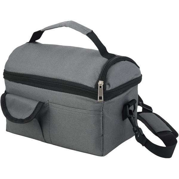 2er-Set Mini-Kühltasche, faltbar, 6l: Hält Snacks & Getränke frisch – Ideal für Picknick & Büro – Kompakt, leicht & auslaufsicher