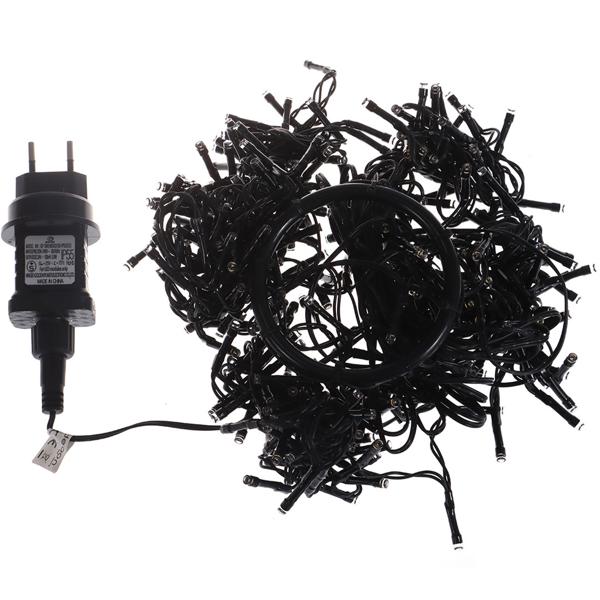 Strahlende 320 LEDs Lichterkette Warmweiss 2,7m – Für Aussen & Innen, IP44 – Überwurf-Lichterkette für Weihnachtsbaum 