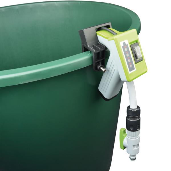 Mobile Akku-Tauchpumpe für Regentonnen: Bequeme Gartenbewässerung ohne Stromanschluss, kraftvoll, leicht & vielseitig einsetzbar, für jeden Garten