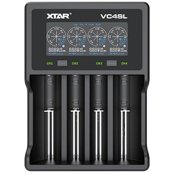 Intelligentes Ladegerät für Li-Ionen-/Ni-MH-/Ni-CD-Akkus, 4 Schacht Universal Charger – Ein smarter Ladeheld für Power & lange Laufzeit