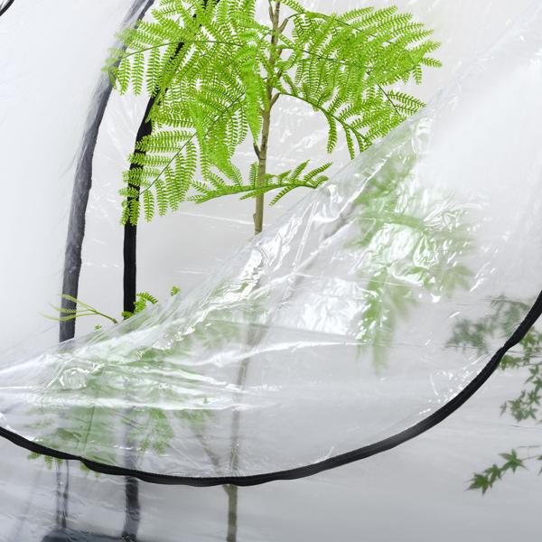 Robustes Foliengewächshaus und Überwinterungszelt, 175x186x84 cm: Ein Pflanzenschutzzelt für optimale Ernte & frostfreie Pflege